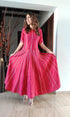 Hot Pink Gota Dress